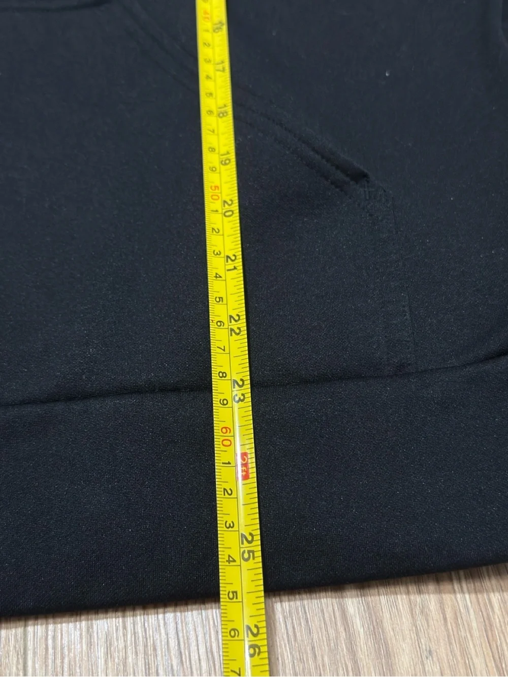 The North Face black zip